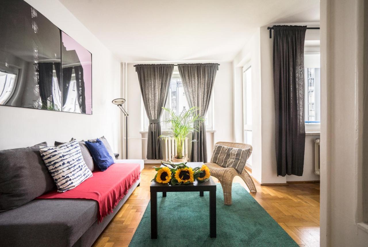 Oomph Warsaw Central 3-Bedroom Flat Eksteriør billede