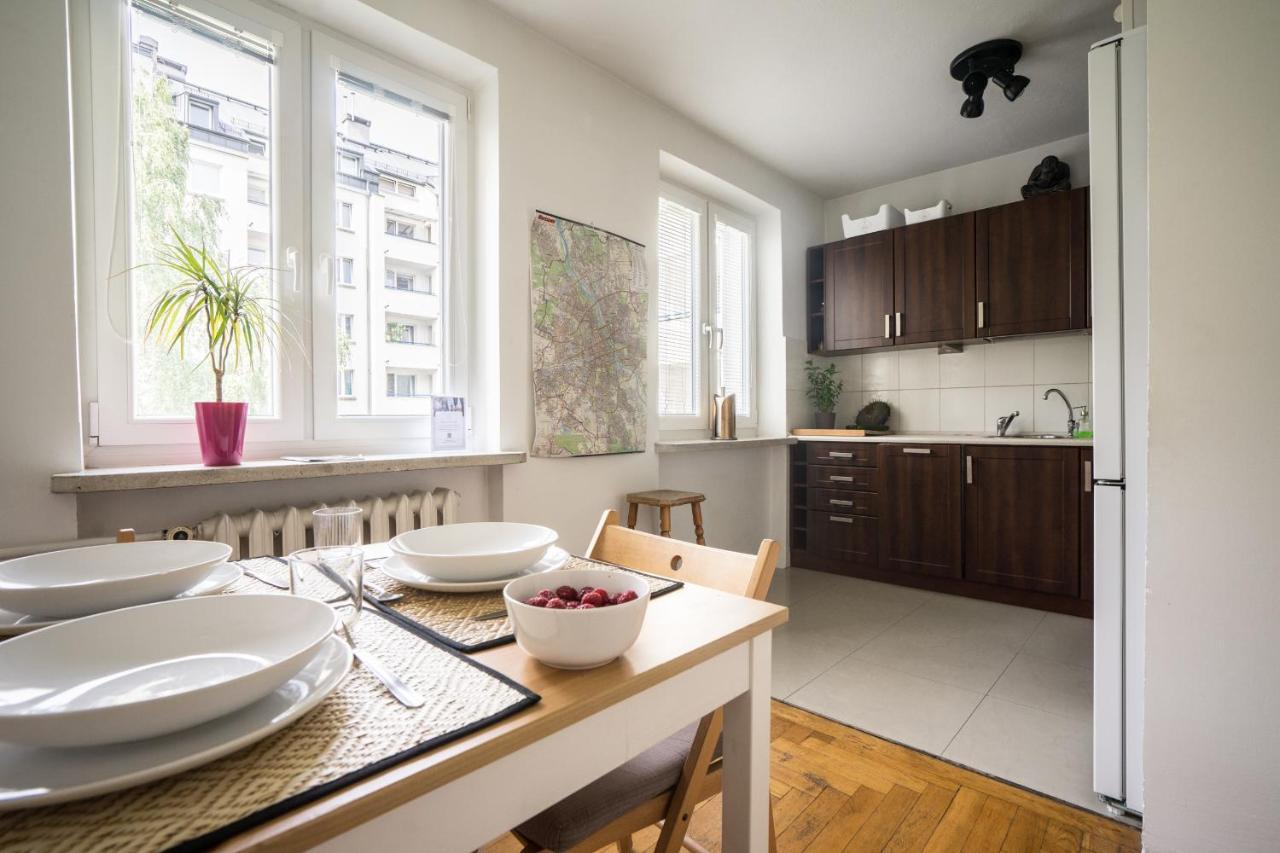 Oomph Warsaw Central 3-Bedroom Flat Eksteriør billede